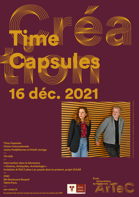 Chaire internationale – Joana Hadjithomas et Khalil Joreige – « Time capsules »