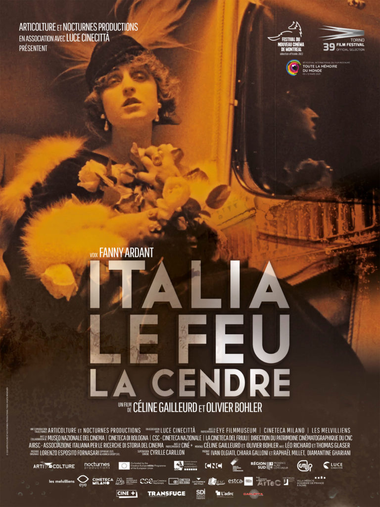Projection du film Italia, Le Feu, La Cendre