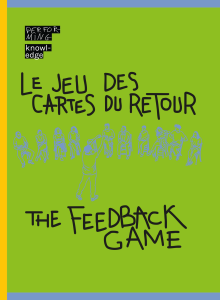 Étui du Jeu des Cartes du Retour