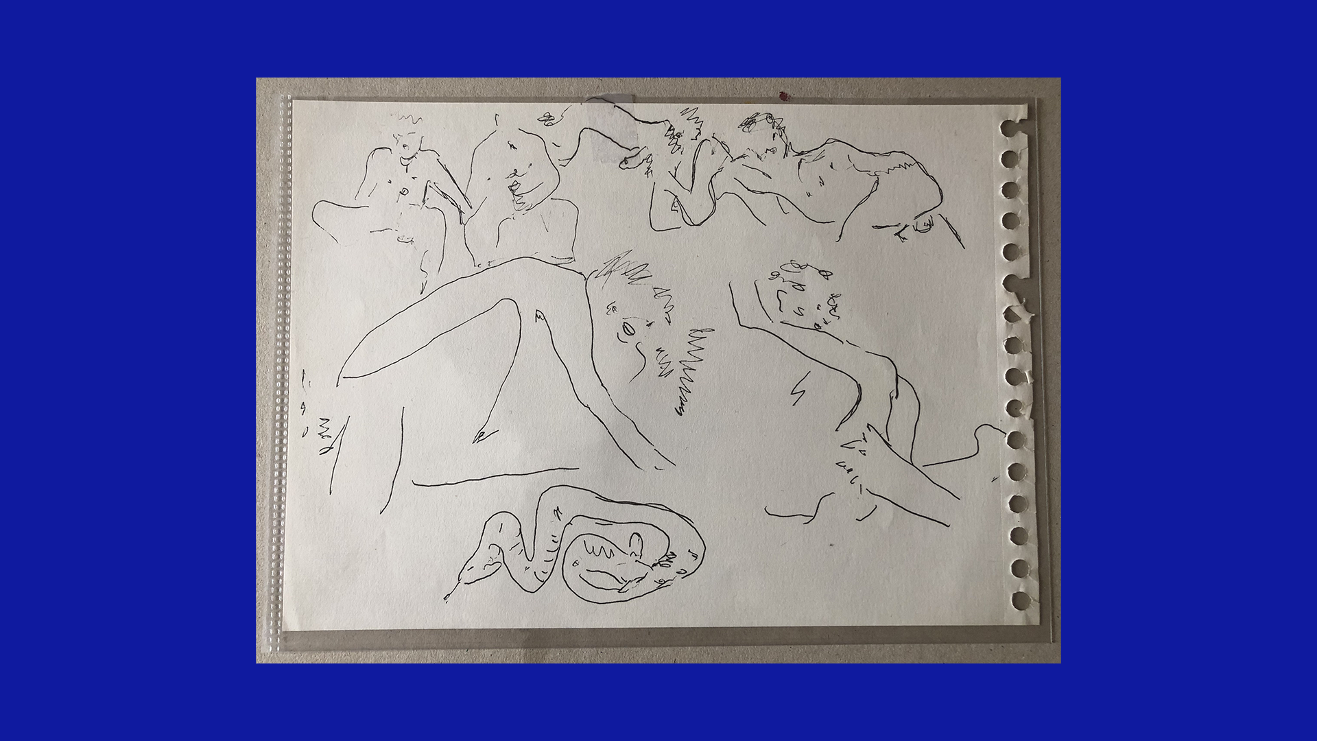 Les dessins de Pierre Guyotat