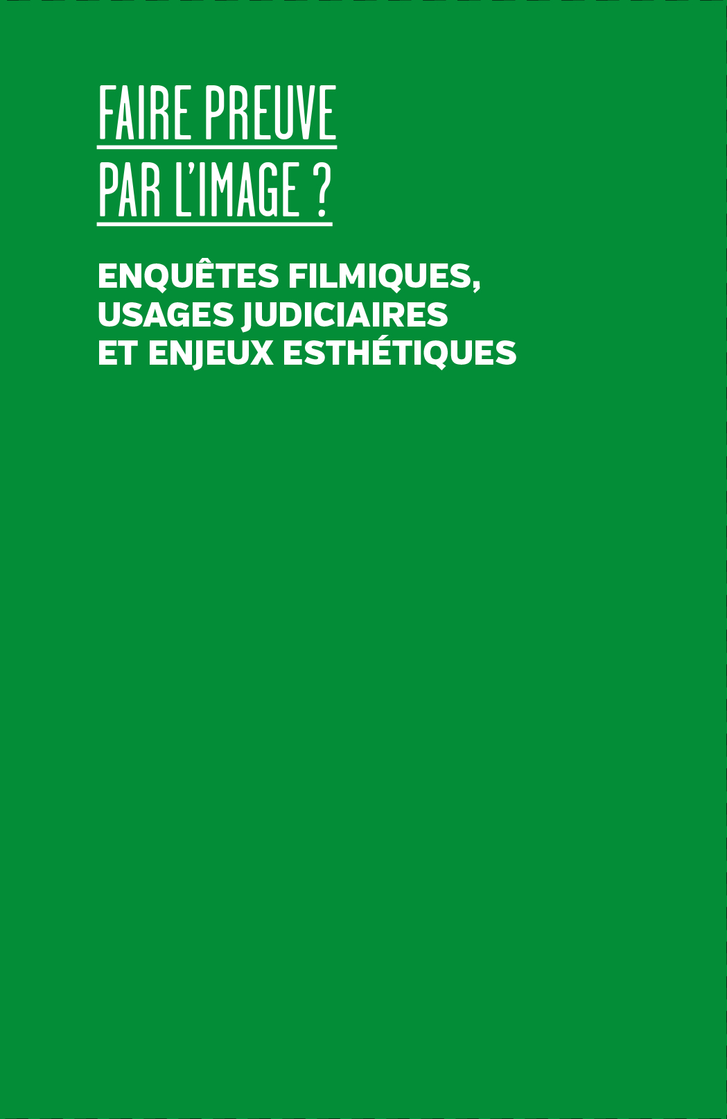 Exemple d'édition