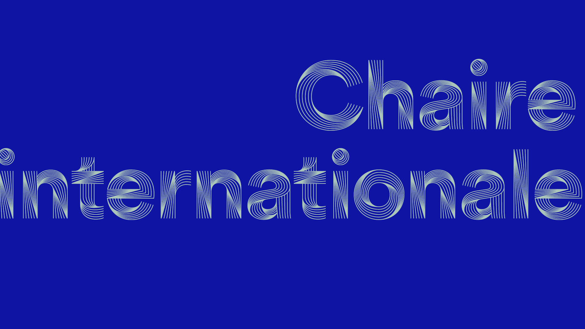 Louis-Claude Paquin – Chaire Internationale