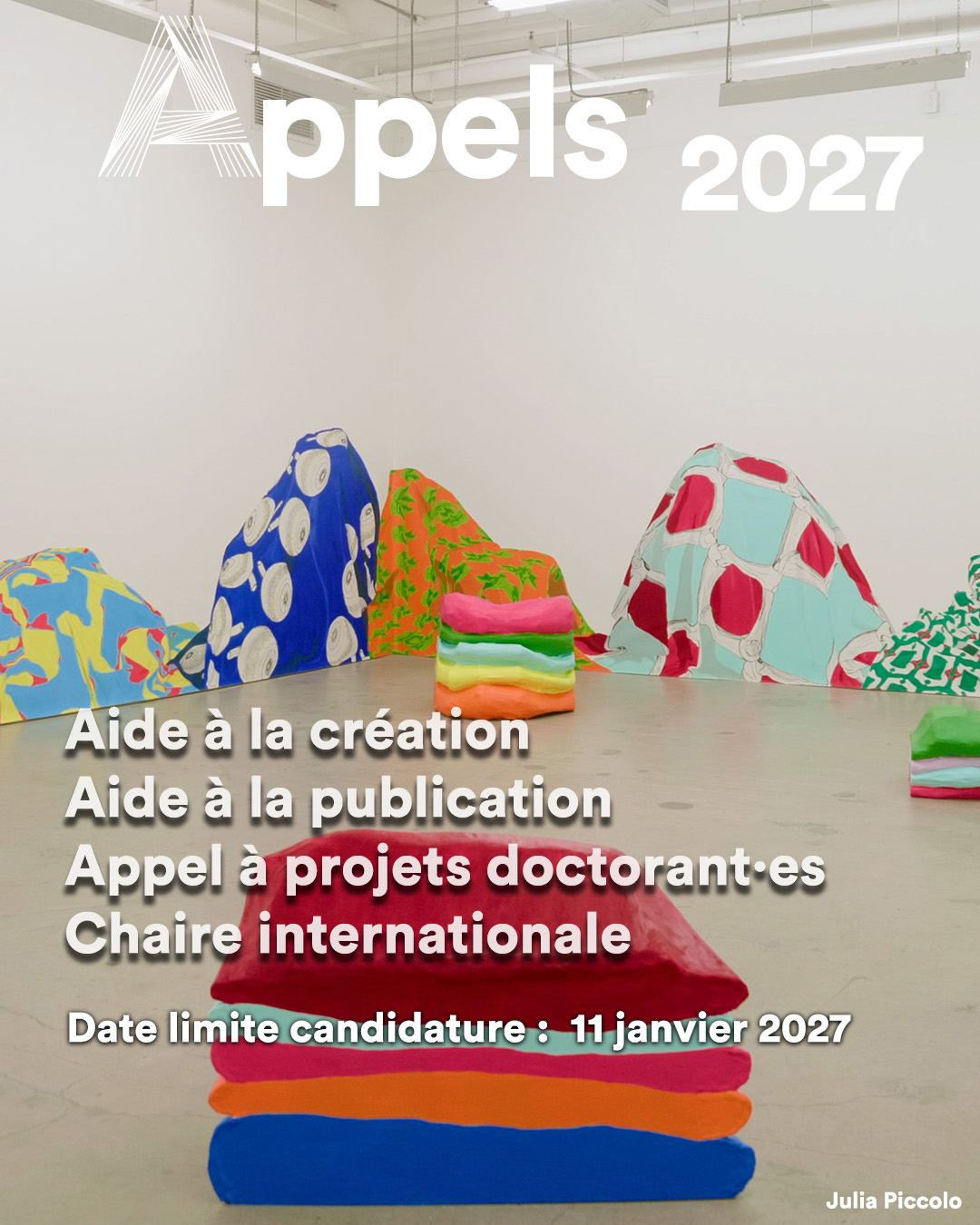 Appels à projets 2027