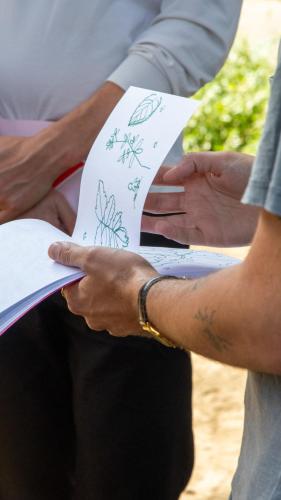 Photographie de l'atelier d'expérimentation La ville comme scène des transitions