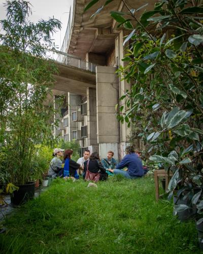 Photographie de l'atelier d'expérimentation La ville comme scène des transitions