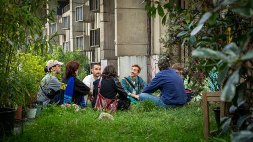 Photographie de l'atelier d'expérimentation La ville comme scène des transitions