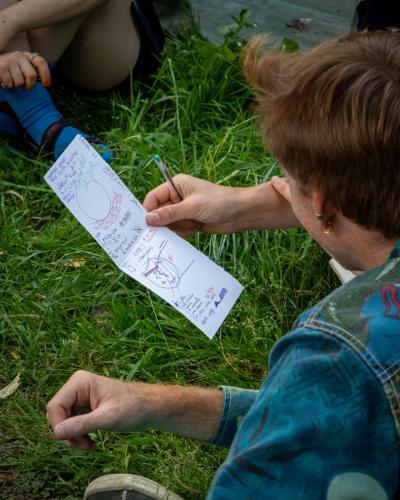 Photographie de l'atelier d'expérimentation La ville comme scène des transitions