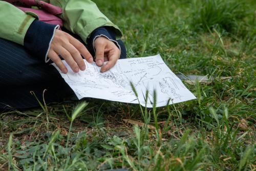 Photographie de l'atelier d'expérimentation La ville comme scène des transitions