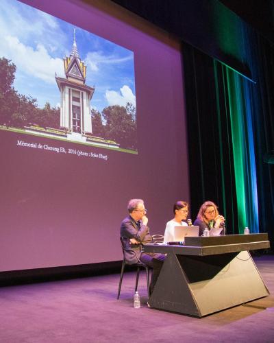 Conférence Qui se souvient du génocide cambodgien? au forum des images