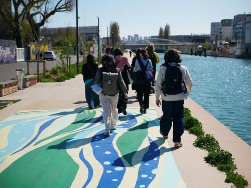 Atelier d'expérimentation « Staging Ground : la ville comme scène des transitions » encadré par John Bingham-Hall