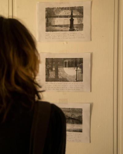 Photographie de la restitution « Aller à la goutte qui s'écoule »