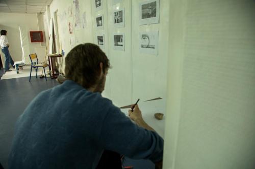 Photographie de la restitution « Aller à la goutte qui s'écoule »